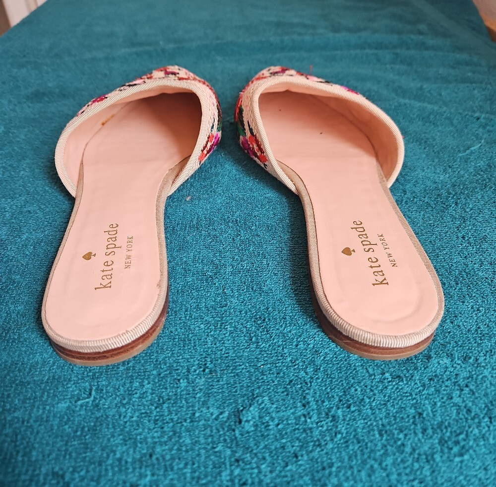 Kate Spade New York Monteclair Embroidered Mule Size 8 Women - Picture 4 of 7